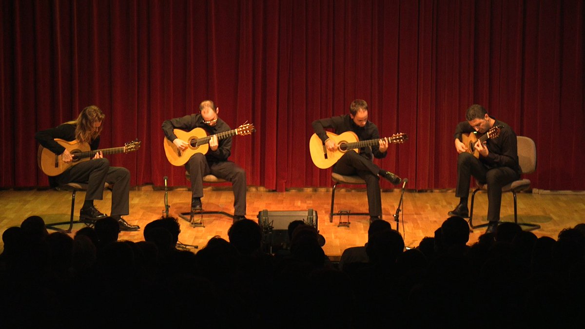 GuitarMgranados's tweet photo. El cuarteto Al-hamra estrena CD "La Guitarra Flamenca en el siglo XX · Vol.1" con obras originales mías. Enhorabuena!!!! https://t.co/vSyaUKeTjH