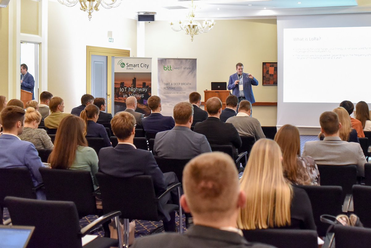 BttGroup's tweet photo. „DigiState“ and „BTT Group“ create „LoRa“ network in Vilnius! @ispconnect @digistate @BttGroup  https://t.co/vc6JUuLz7C https://t.co/Z1kuEvRudg