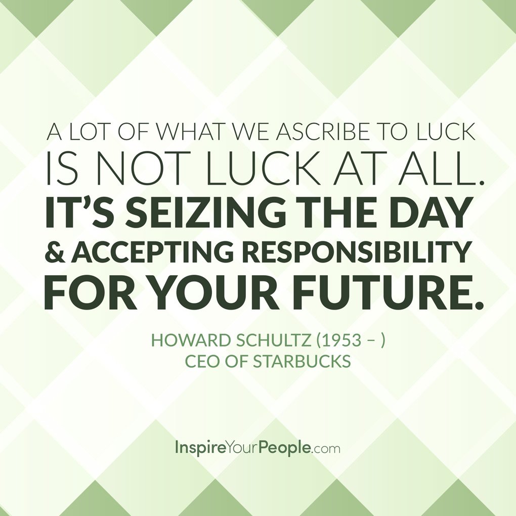 A venti sized dose of #MondayMotivation #pushyourluck
