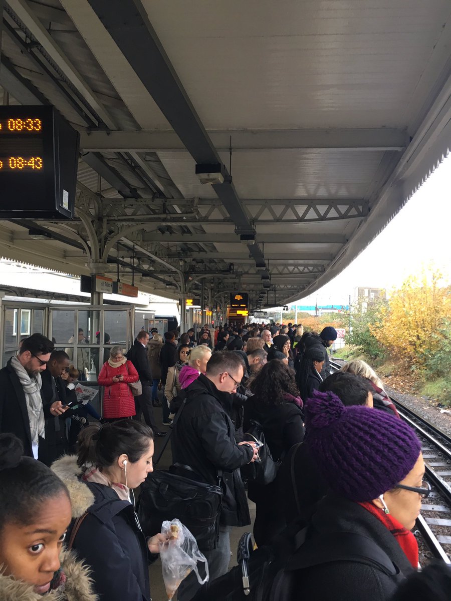 lou_percy's tweet photo. Great start, Monday. @TfL you really need to sort the platform announcements at Willesden Junction. Waiting 30 mins and zero info shared.. https://t.co/3HXT6tgROn