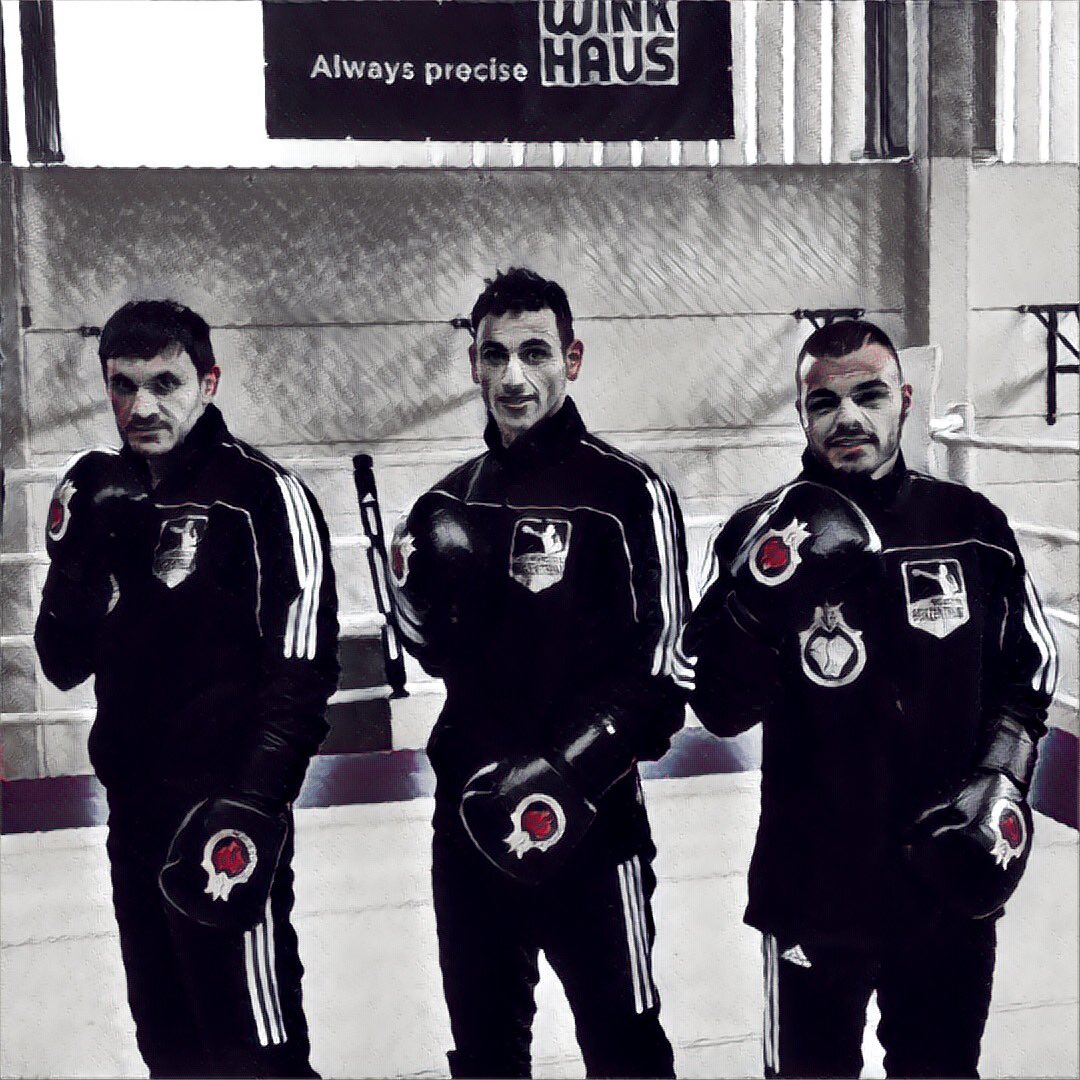BoxZentrum's tweet photo. Sie kommen nicht zum Spielen ... 

Jahreshighlight DM 2016 der #Elite in Straubing !

Naziri , Elah und Ygitçan 
#TeamBoxZentrum https://t.co/2FhHjBvjAZ