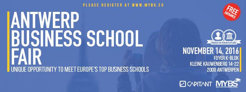 SolvayAM's tweet photo. Meet us today @MyBS fair in Antwerp https://t.co/lQYE0T9ppA #studiesfair #BusinessSchool #sbsem #Antwerpen https://t.co/qbwfaiqrqM