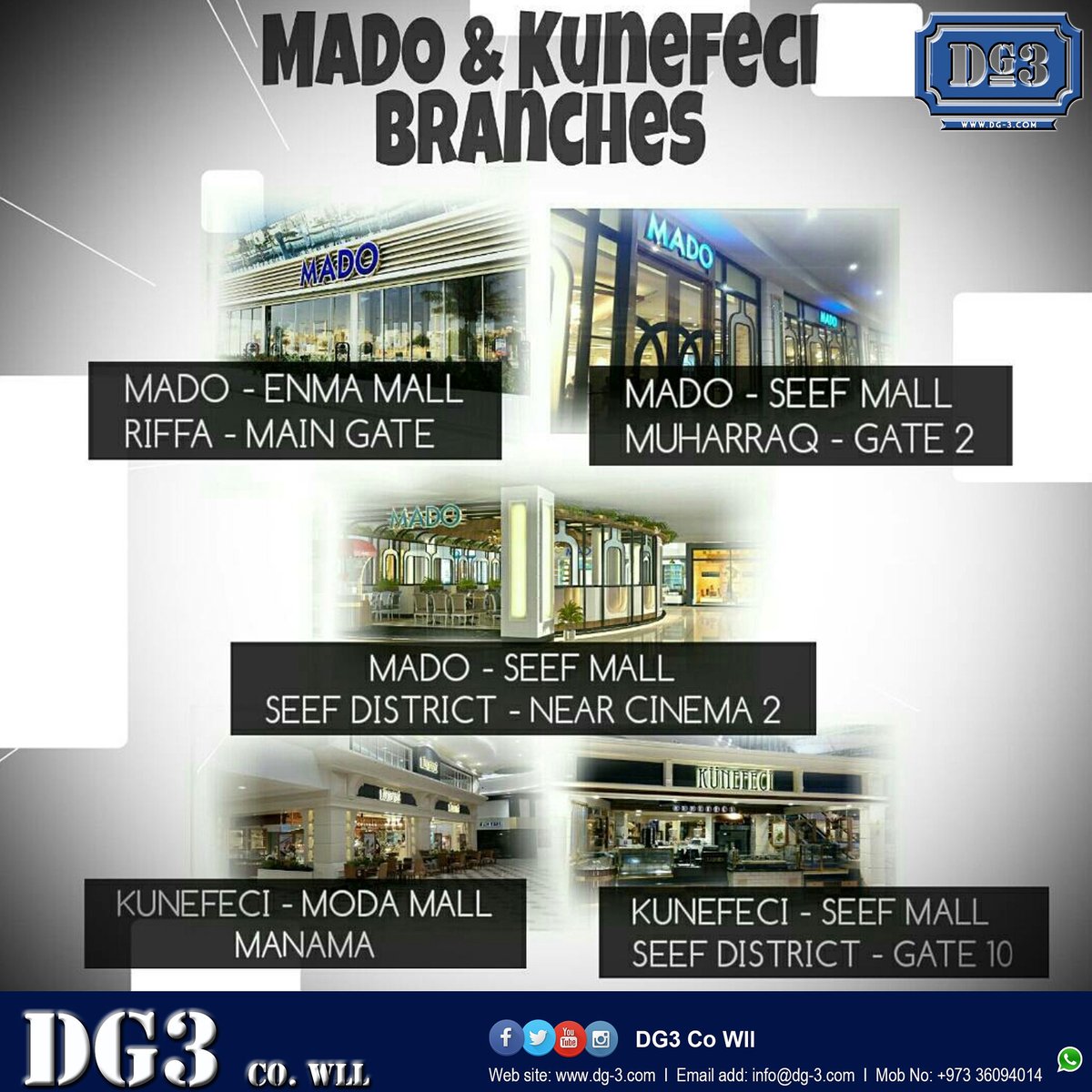 DG3CoWll's tweet image. DG3 completed design and build project
Kingdom of Bahrain