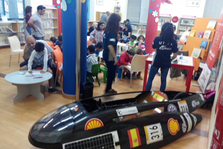 UCC+i UPCT (@ucci_upct) on Twitter photo Volvemos con #ingenioteca en las <a href="/BiblioCartagena/">BibliotecasCartagena</a>. Hoy lunes 14 estaremos en Pozo Estrecho con el coche solar <a href="/UPCTSOLARTEAM/">UPCT SOLAR TEAM</a> @UPCTnoticias Volvemos con #ingenioteca en las <a href="/BiblioCartagena/">BibliotecasCartagena</a>. Hoy lunes 14 estaremos en Pozo Estrecho con el coche solar <a href="/UPCTSOLARTEAM/">UPCT SOLAR TEAM</a> @UPCTnoticias