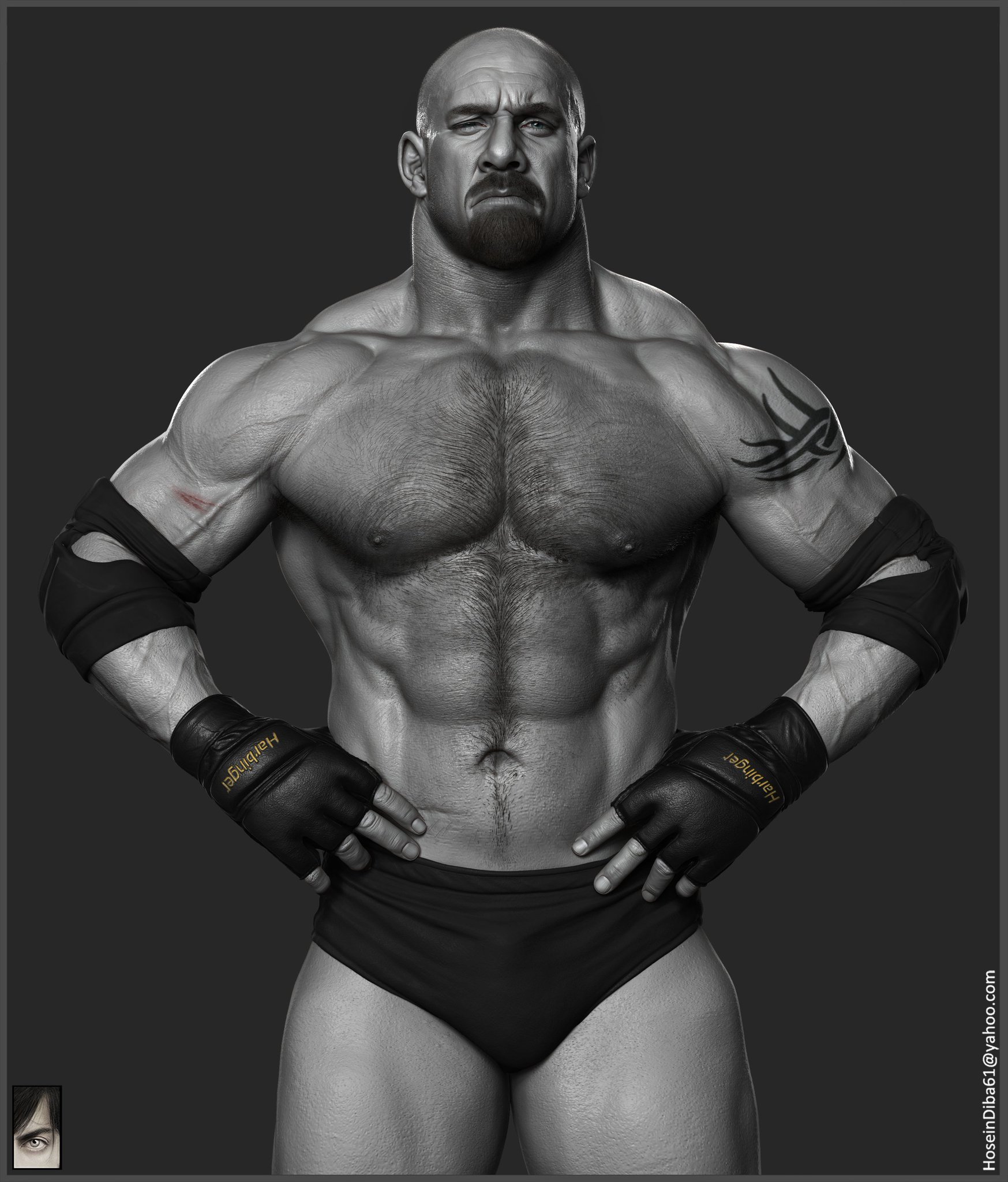 WWE マテルエリートビル・ゴールドバーグ③