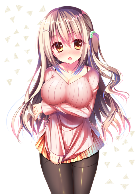 「あんまりジロジロ見ないでよぉ・・・//」 