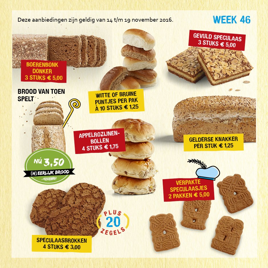 Zien we je deze week weer? Hierbij alle aanbiedingen op een rijtje!