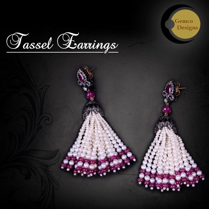 Gemco_Designs's tweet photo. Check out our collection of #TasselEarrings at #GemcoDesigns. 
Explore: https://t.co/AqAg6QJEtq https://t.co/IZJvE9SgAq