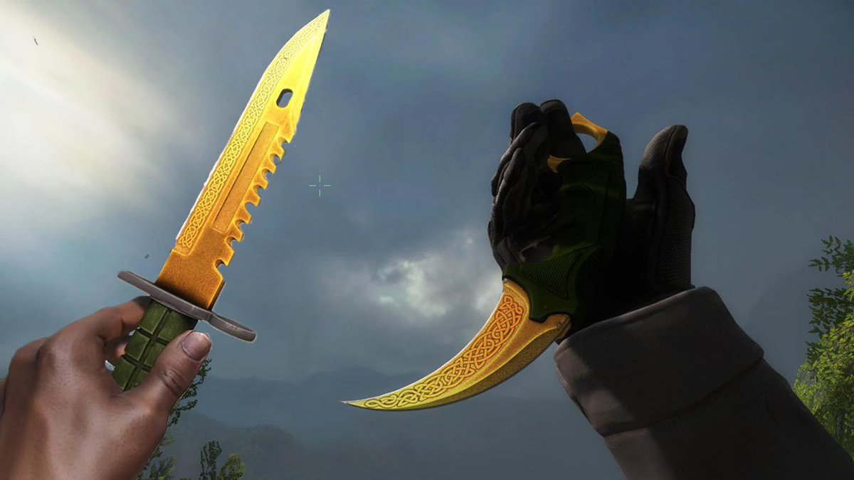 CSGORiot's tweet image. DUEL LORE KNIFE GIVEAWAY!

TO ENTER;
RT + LIKE THIS TWEET
FOLLOW @CSGORiot 

WAIT FOR A DM WITH WINNING MESSAGE!