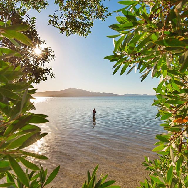 Roll up your trousers - we're wading out into the beautiful Wallis Lake, and you're invited! (via IG/leftofthemiddle)