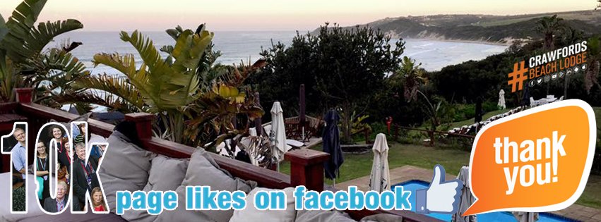 CrawfordsLuxury's tweet photo. We officially have 10k followers on #FaceBook ! Thank you #Fans
#CrawfordsBeachLodge #ChintsaLiving #10KFollowers #ThankYou https://t.co/HfJsu1S5bL