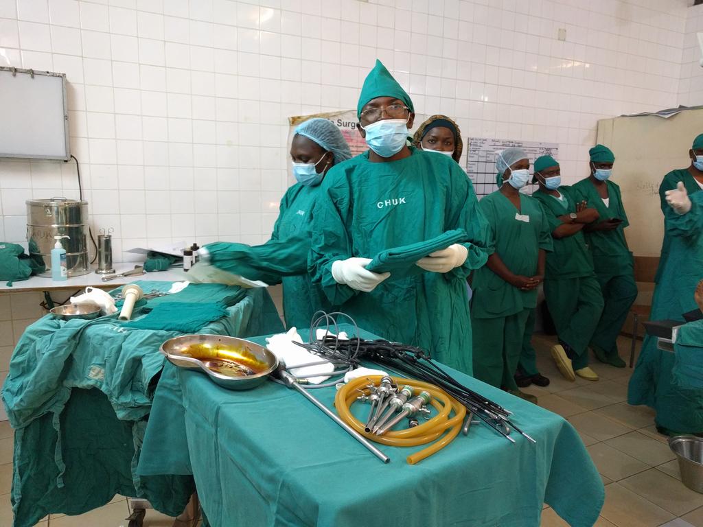 ainhoac63's tweet photo. Education. After the stuff, need to train staff. @Surgical_RW hosts laparoscopy workshop in #rwanda #staffstuffsystems #GlobalSurgery https://t.co/jFCLm1ZObR