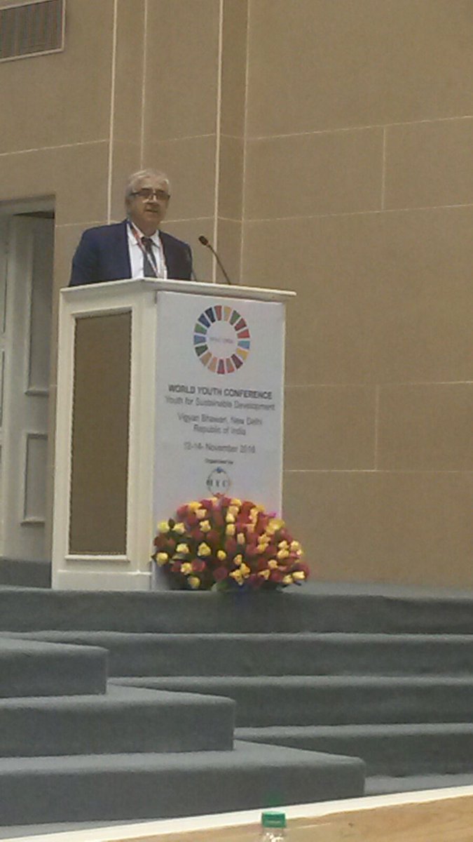 eplatform_en's tweet image. E-platform president Giovanni Scacciaferro is in NewDeli to attend at the World Youth Conference #eplatform #worldwide #worldyouthconference