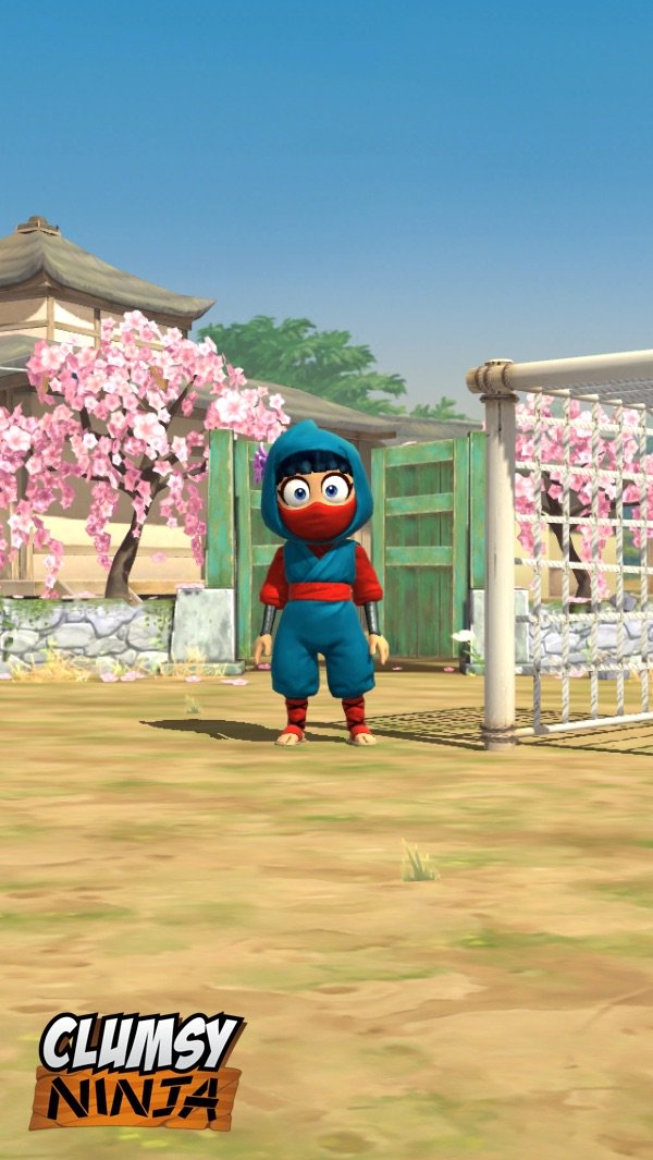 mommeworld's tweet image. Check out my photo of #ClumsyNinja for iPod! Try it for FREE! nmgam.es/cn-tpht