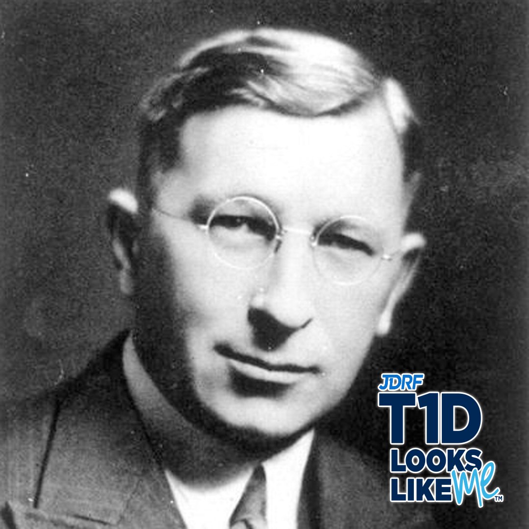 Thank you for your discovery, Dr. Fredrick Banting! #T1DLooksLikeMe #WDD #DiabetesAwareness Learn more at jdrf.org/T1DLooksLikeMe