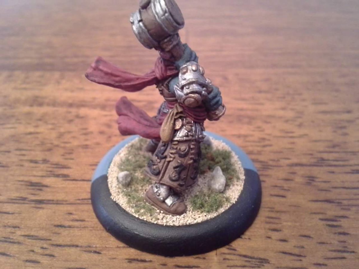 privateerpress's tweet photo. RT @SharnDM: Grissel Bloodsong, Trollkin Warlock. Painted by Mike Bortz. @privateerpress https://t.co/68fuJhRD58