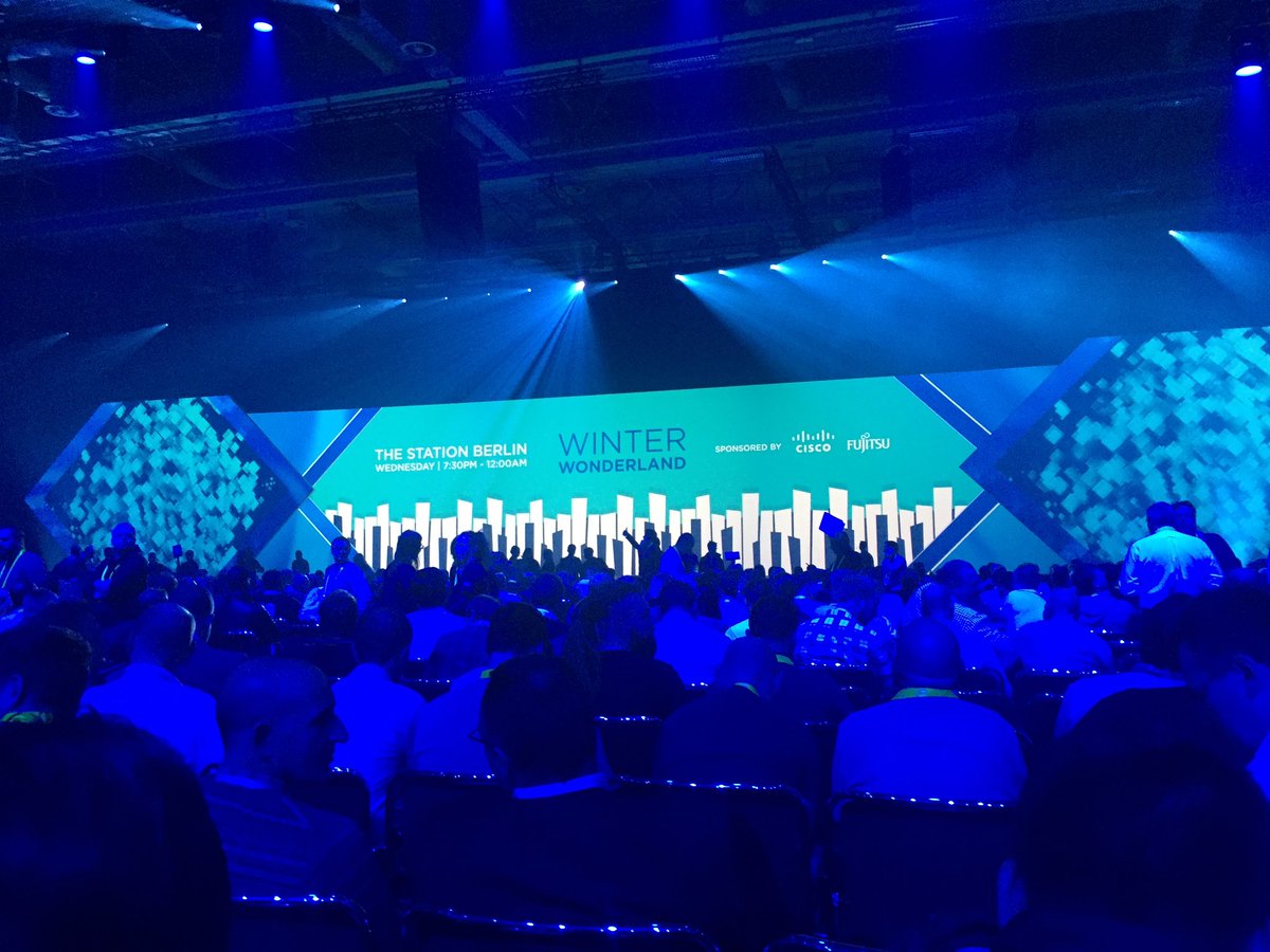 strehlma's tweet image. Start der General Session auf der #NetAppInsight