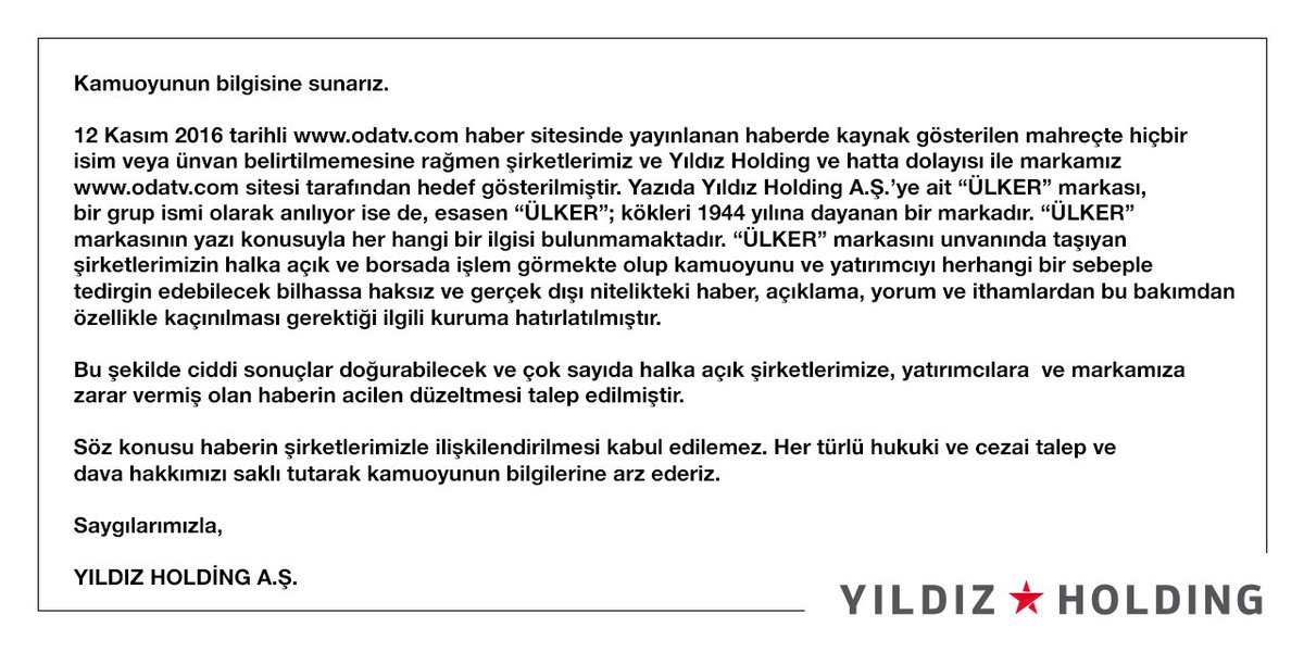 @ulanulku Kamuoyuna duyurulur.