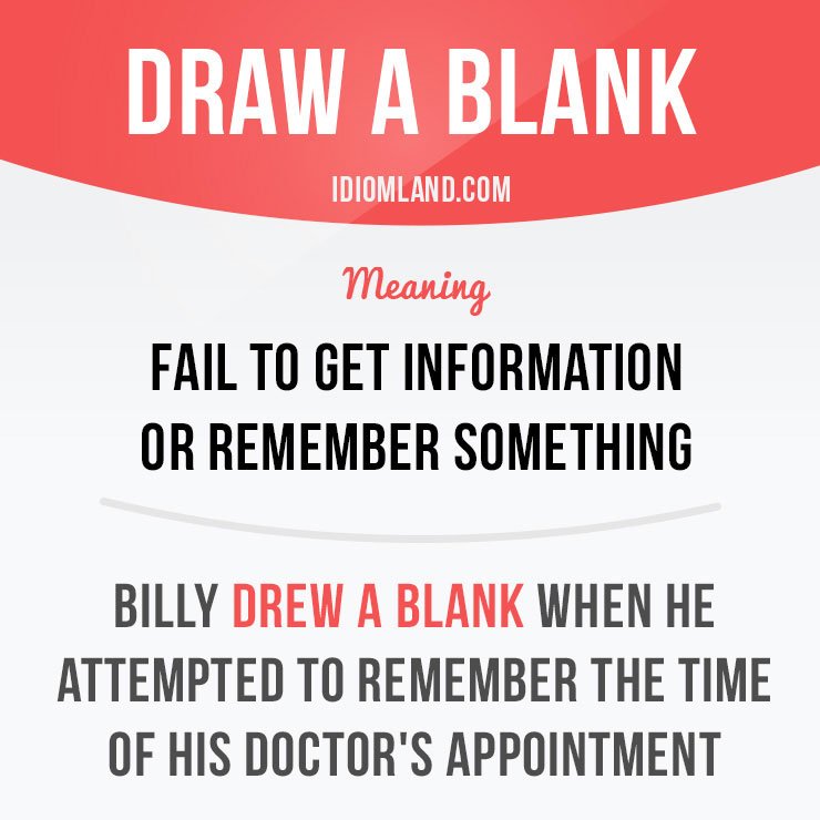 Idioms and Expressions - Draw