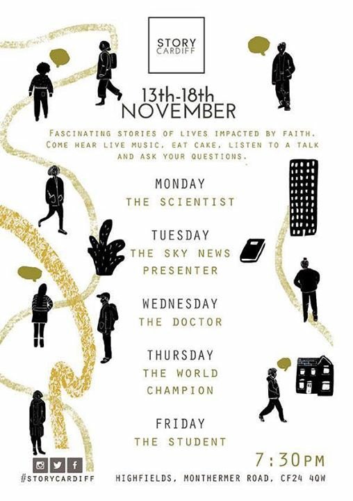 DifHealthcareCU's tweet photo. Hey @HeathParkCSU! It's @StoryCardiff this week. Check out all our free events! Plus free cake &amp; hot drinks in the Cochrane every morning 🎉 https://t.co/zsRgYTdLKL