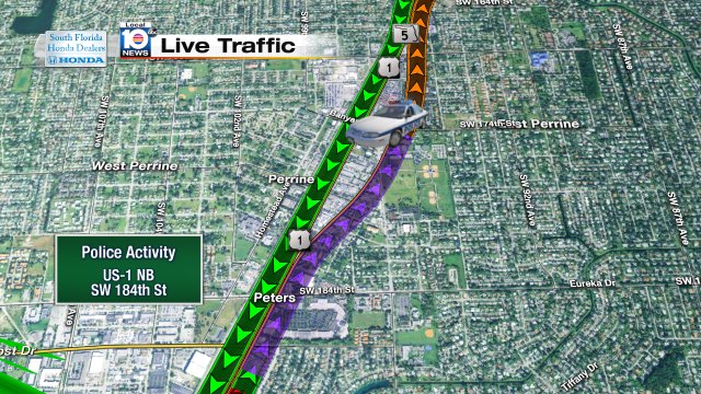 Police Activity still has US-1 NB at SW 184th St still CLOSED #traffic https://t.co/YXuUC0WGdW