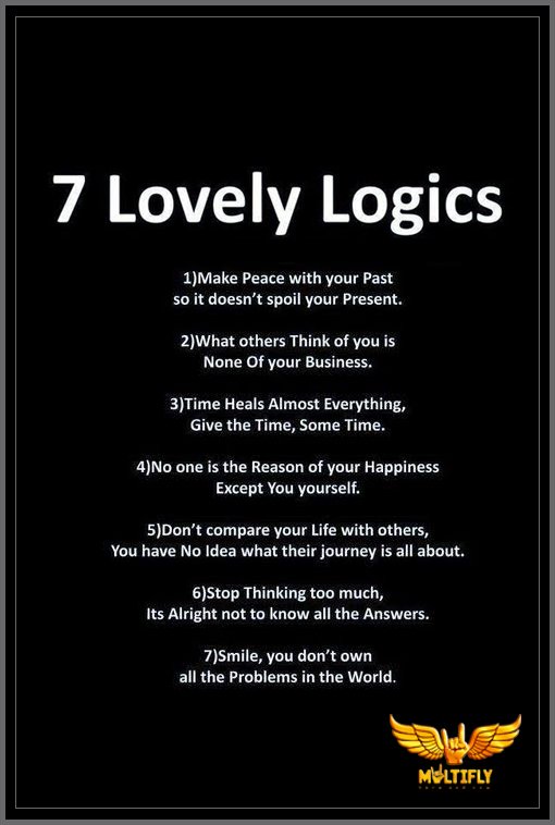 multiflylounge's tweet photo. Logics of life :) #Multifly #MultiflyLounge #Infographics https://t.co/b80anTcftE