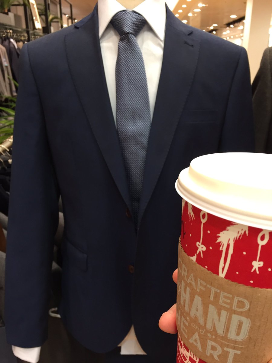 TheRealPillars's tweet photo. Time for a new suit to attack the City with. #GottaLookThePart #XmasMondayCoffee #SkinnyFitSkinnyLatté #WorkHardPlayHarder https://t.co/tYrBobRPpm