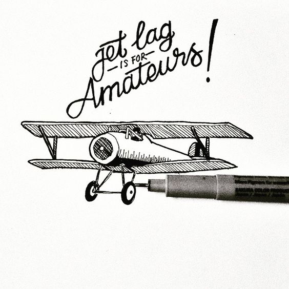 If you’re an experienced traveller you may know that ✈️ 'Jet lag is for amateurs' ~ Dick Clark #FunnyTravelQuote