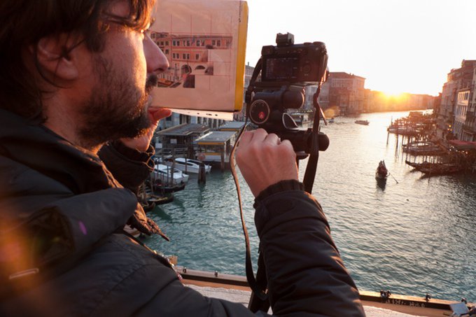 Cat_Bauer's tweet photo. New post! Max Farina shoots the Rialto Bridge, the epicenter where humanity snaps selfies. #Venice #Venezia Read: https://t.co/rgp4IkaKJB https://t.co/0hG7b1HXzQ