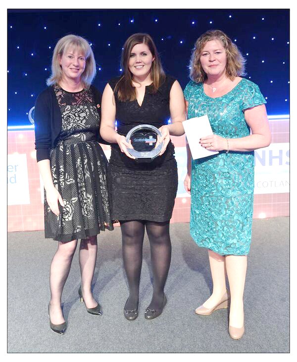 NHSTayside's tweet photo. #ScotHealth Therapist Award winner and Young Achiever finalist Katrine Smith #lovenhstayside #valueyournhs https://t.co/Vo2IyeVUAR