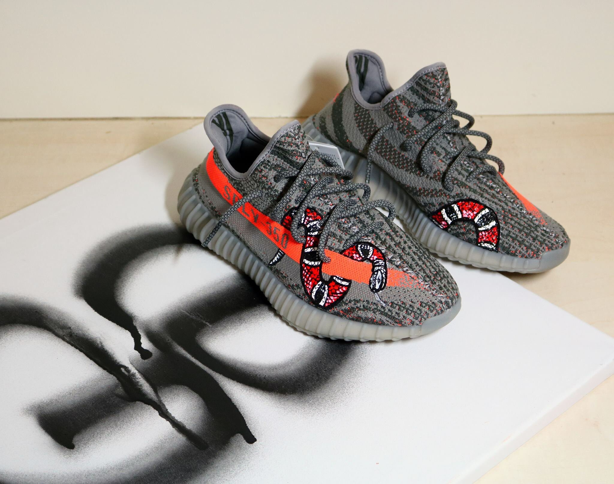 gucci snake yeezys