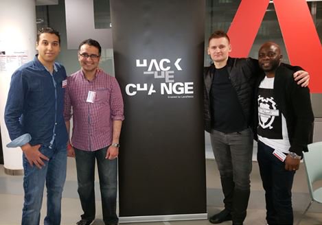 Freshfields's tweet photo. At #HacktheChange over the weekend, the FBD team worked to improve access to justice for the LGBT* community, coding for 48h non-stop! https://t.co/YipobLynYI