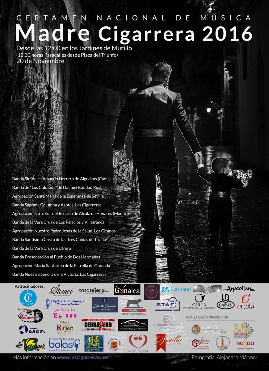 VeraCruzLP's tweet photo. 🎺CONCIERTO🎺
📆 Día 20 de Noviembre
🕥10:30 pasacalles y posteriormente a las 🕛12:00 el concierto.
📍 Lugar: Los Jardines del Cristina(Sevilla) https://t.co/t1gvx2Q6gM