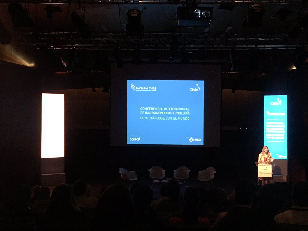 Chile_Global's tweet image. Acabamos de comenzar la Conferencia Internacional de Innovación y Biotecnología @AmChamChile @Corfo @MarcaChile