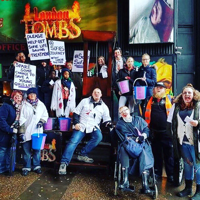 #savesofiezombiewalk managed to raise over £500 this weekend!! Thank you to everyone involved 💜🙏🏻