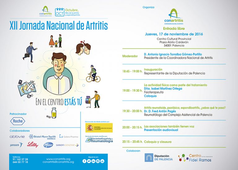 ConArtritis's tweet photo. Preparados para celebrar el jueves en #Palencia la Jornada Nacional de #Artritis, no faltes! https://t.co/iUKvcaHewJ #OctAR16 @SomosPalencia https://t.co/1VjvmDnl3X