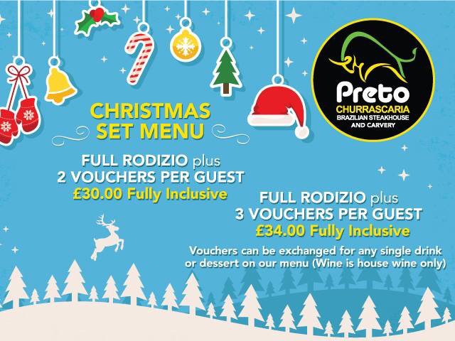 PretoRestaurant's tweet photo. Have you organised your christmas do? Time is running out! Contact your local branch to find out more about our christmas offer 🎄 https://t.co/N4GLCNaG91