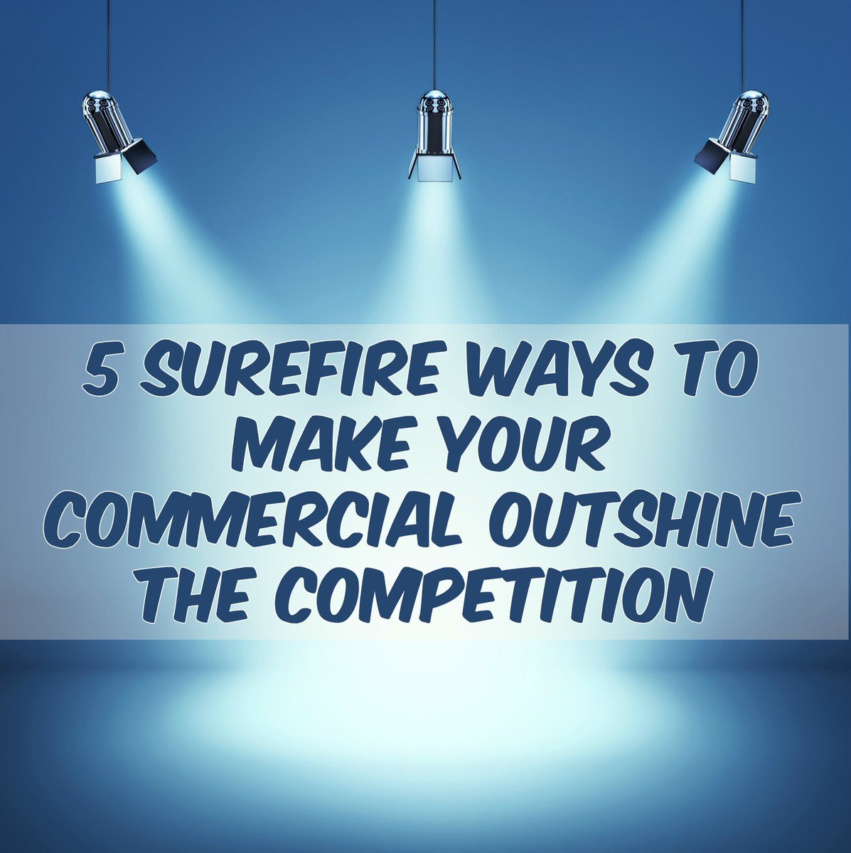 SheffieldStudio's tweet photo. Don't let your next #commercial blend in w/ the competition https://t.co/Ey6yNhdRPQ #videomarketing #marketingtips https://t.co/WNoc6WhmeD