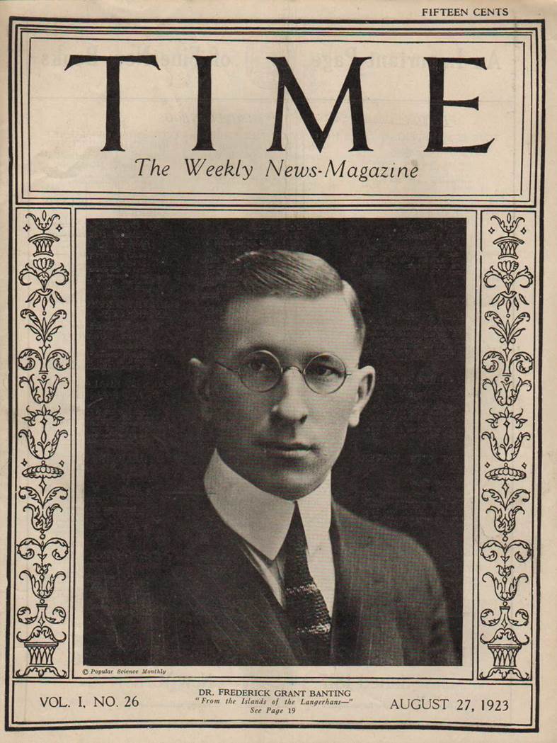 BantingHouse's tweet photo. Happy 125th B-day to Sir Frederick Banting-co-discoverer of #insulin &amp; the man voted our 4th Greatest Canadian! #WorldDiabetesDay. https://t.co/jsYoqAo7GR