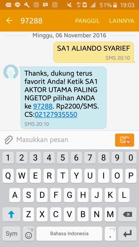chintyaaadr's tweet photo. Vote @alysyarief jangan lupa guys💕🙌
@ProudAlc_ @Alicious__GTLO https://t.co/OUbLippFjQ