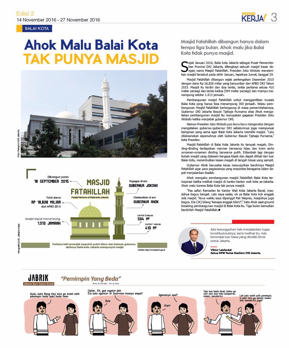 lathifaanshori's tweet photo. Tabloid JAKARTA KERJA! Vol. 2 sudah available dlm bentuk cetak dan online. Part 1.  #BaDja #Jakarta https://t.co/2b2irhp7zL