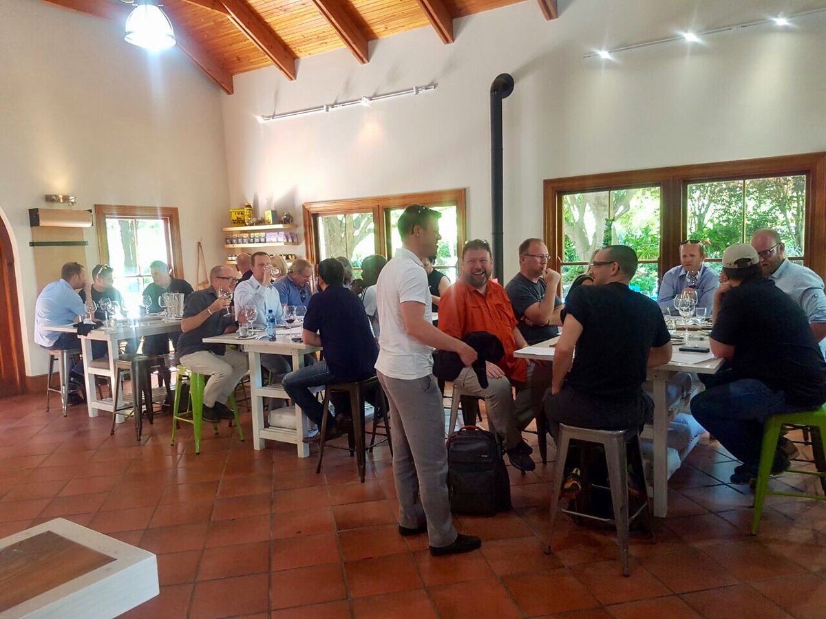 OpenAccessG's tweet photo. #OpenAccess2016 wine tour group traveling in style to Franschhoek's spectacular wine estates https://t.co/6h04yLtuv7