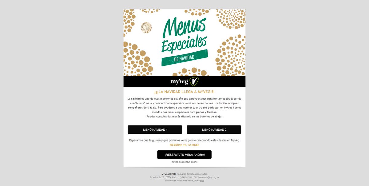 La Navidad llega a My Veg!!! Consulta nuestros Menús Navideños en myveg.es/menus-de-navid…