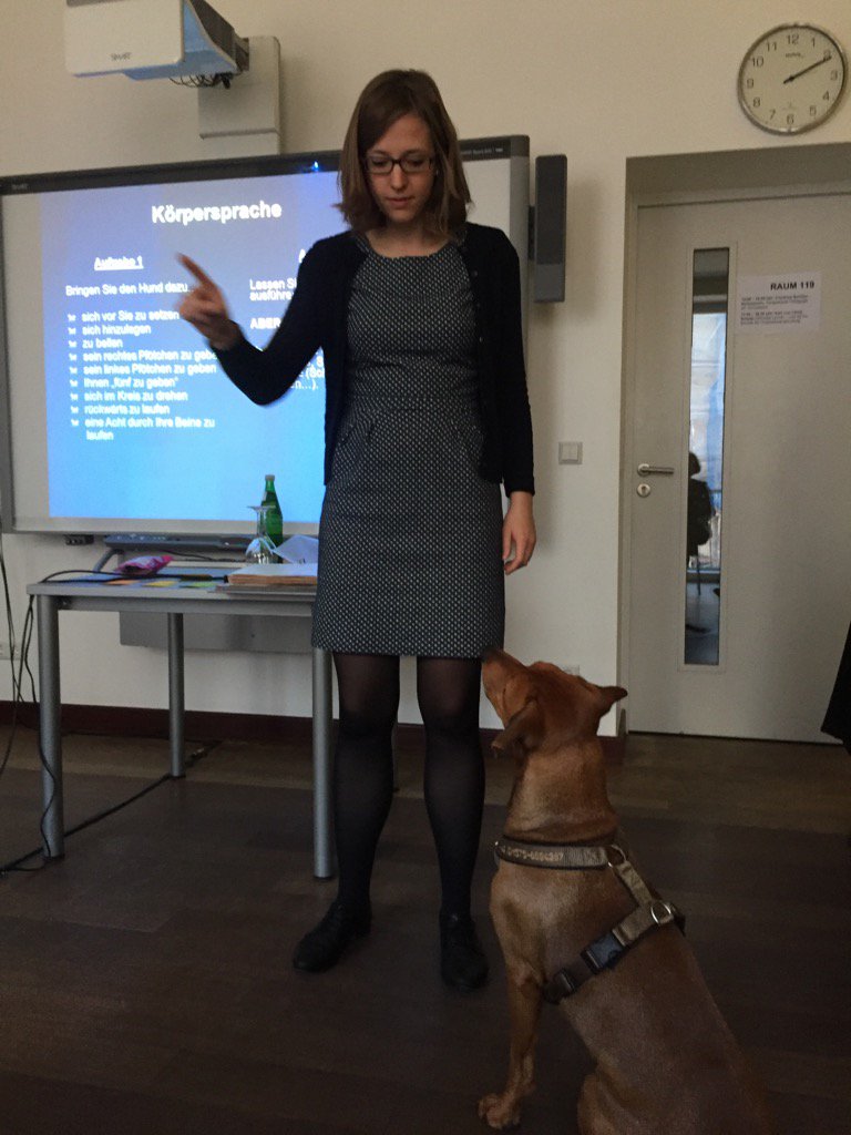 CatrinBoldebuck's tweet photo. #sgz16 Tina Pyka versucht durch Körpersprache, Gambit dazu zu bringen, sich hinzusetzen https://t.co/IhxA8I4mBo