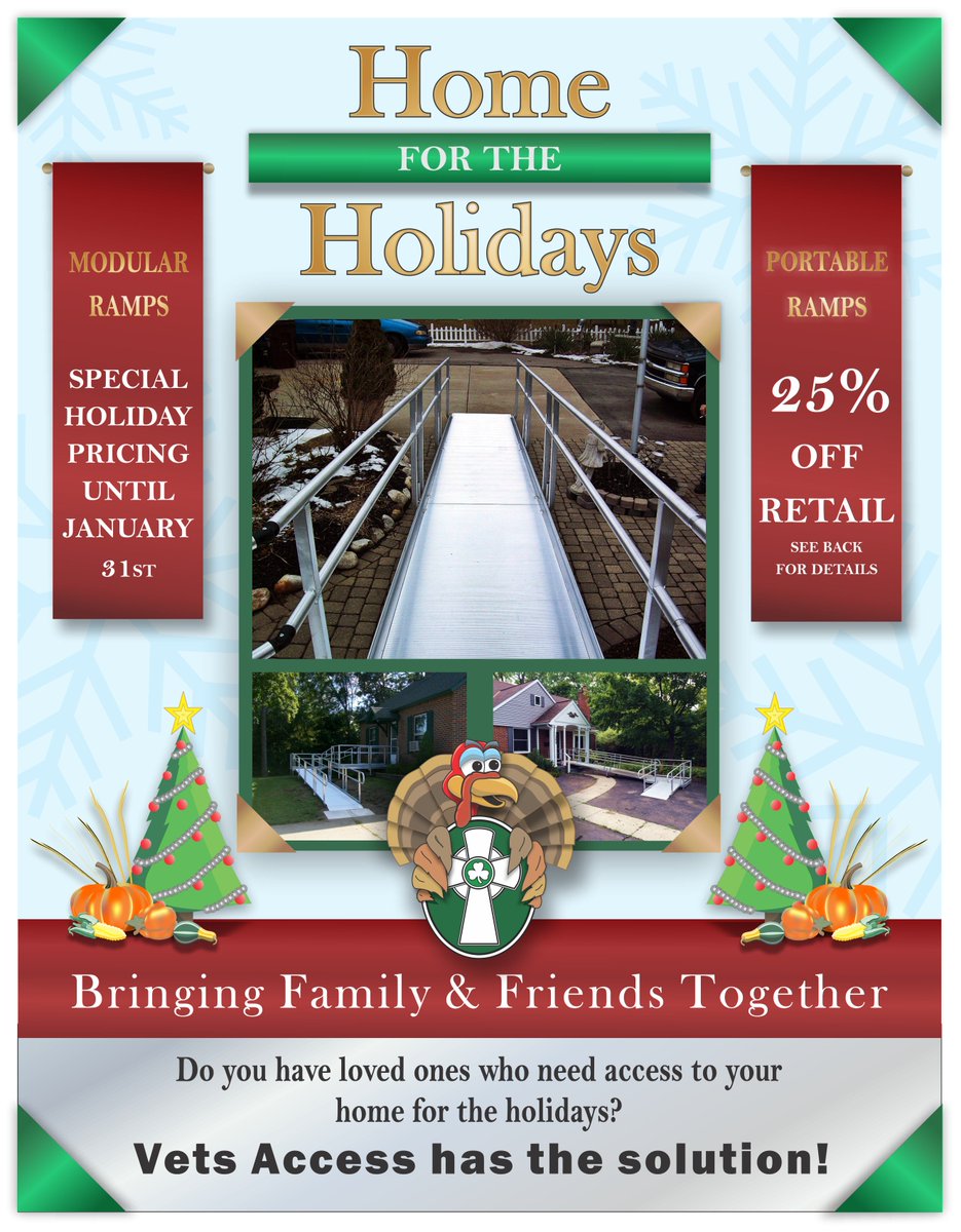 vetsaccessllc's tweet photo. Check out our #HomeForTheHolidays promo! We're helping bring friends and family together this holiday season! https://t.co/5LiJptjnVa