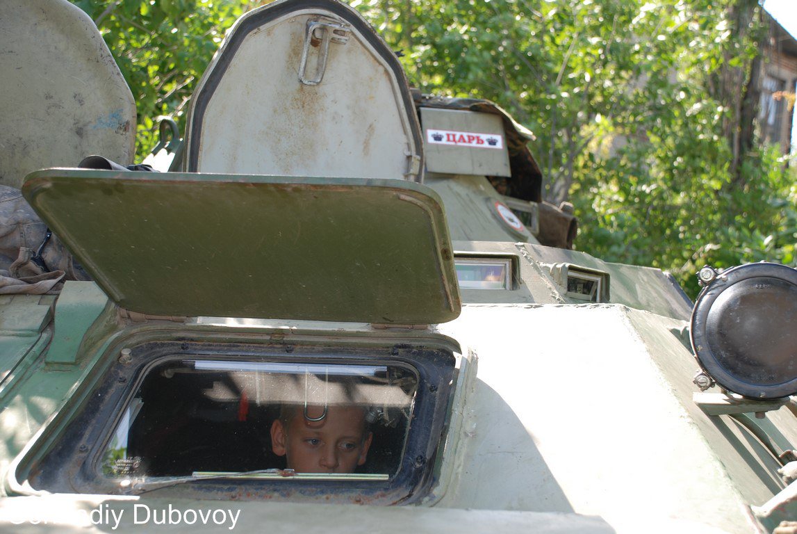 photo: Gennadiy Dubovoy. The village of Komsomolskoe, Donbass