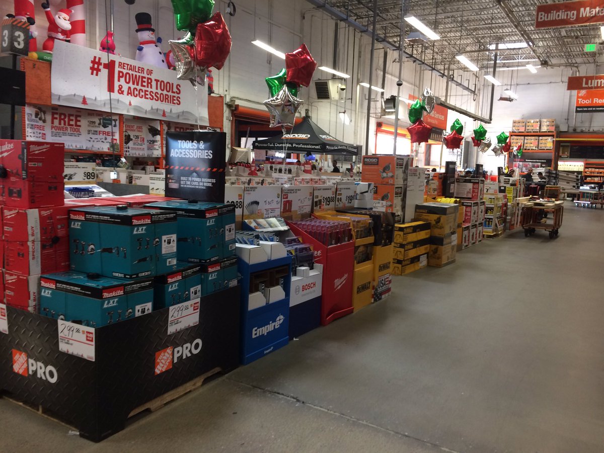ScottATavegia's tweet photo. Pro #BlackFriday has started @HomeDepot2505 #save huge on the tools and supplies that you need!  Specials all week! Pro's save with ProXtra! https://t.co/a1han9E00k
