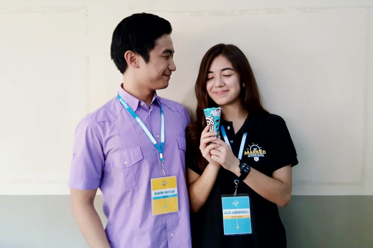davidgozali's tweet photo. I'm really happy with you even if you would choose a Cornetto over me. π #MarkEd2016 #DreamCornetto https://t.co/o64HgqObzM