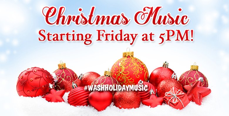 97 1 wash fm washfm christmas music
