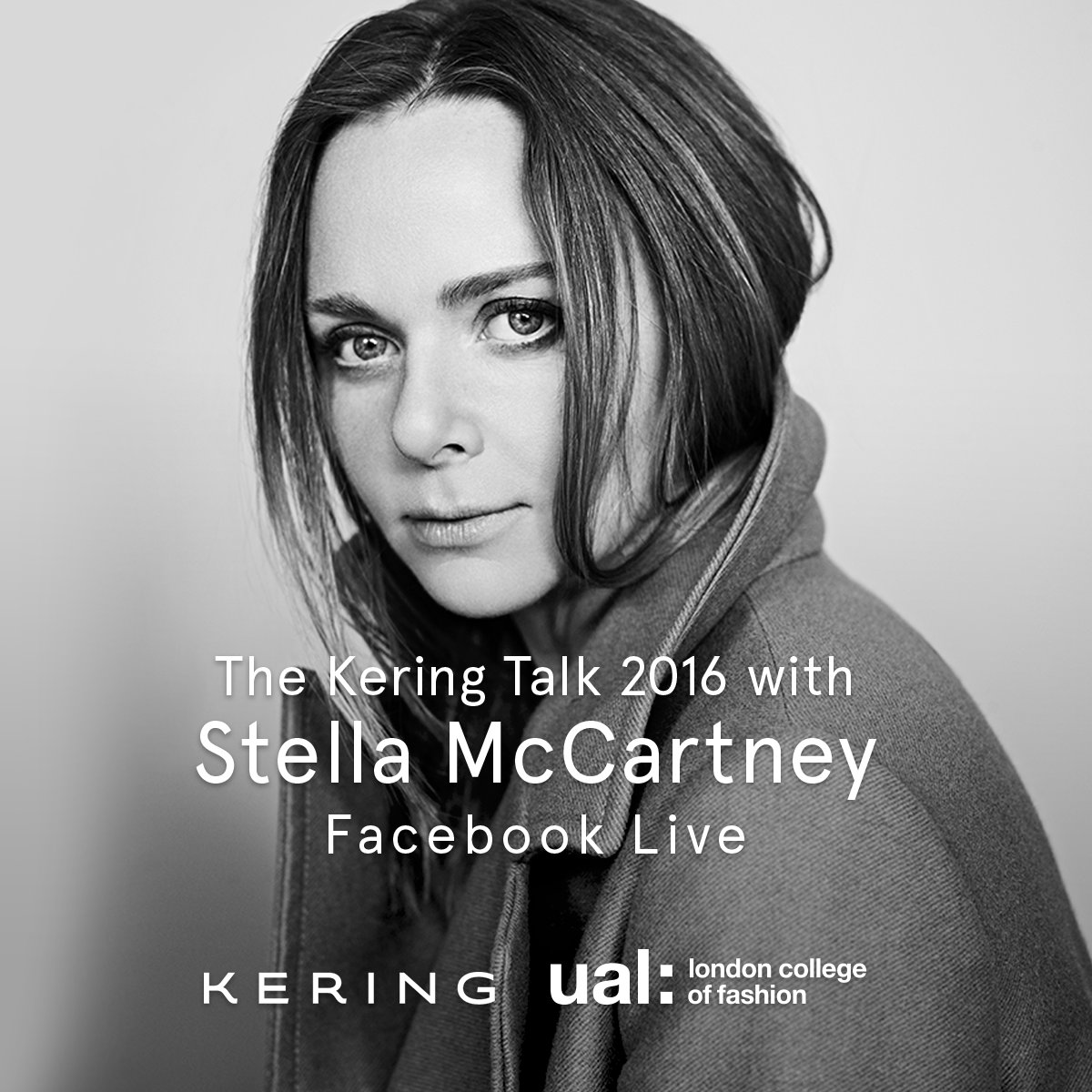 Tonight, Stella will be in conversation at the #LCFxKering Talk, discussing Sustainability &amp; Luxury. Watch LIVE on Facebook from 6.30pm GMT.